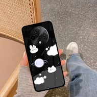 HP [KA429] Latest Oppo Reno 12F Reno 12 5G Reno 12 Pro 5G Glass Softcase | Casing OOppo Reno 12F Ren