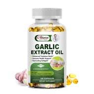 Alliwise Odorless Garlic Oil Capsules Antioxidants Supplement For Total Heart Health Cholesterol and Immune Support