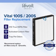 Levoit Vital 100s/200s True HEPA 3-Stage Replacement Filter for Air Purifier