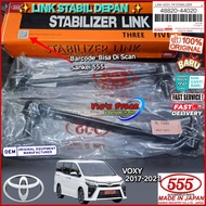(ORIGINAL 555) STABLE LINK FRONT STABILIZER TOYOTA NOAH NAV1 ZZR70, VOXY ZZR80 2.0 3ZR-FAE NEW WARRA