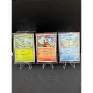 Pokemon First Class Card First Class Trio Gen 9 (Fuecoco, Sprigatito, Quaxly) Indonesia Sealed