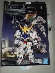 已砌 MGSD gundam barbatos 巴巴托斯高達水貼消光成品
