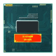 YZX Core i5 4200M i5-4200M SR1HA 2.5 GHz Used Dual-Core Quad-Thread CPU Processor 3M 37W Socket G3 /
