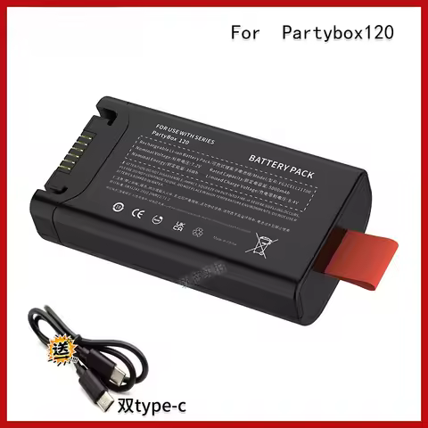 7.2V 5000mAh Replacement Battery For JBL PartyBox Club 120 Bluetooth Speaker FG2CELL21700 Batteries 