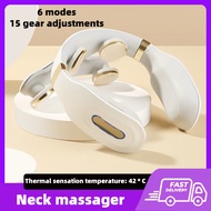 Intelligent wireless neck massager, home electromagnetic pulse massage multifunctional neck massager