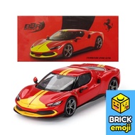 BBR Model Ferrari 296 GTB Rosso Corsa Assetto Fiorano 1/64 BBRFER64002 Đồ chơi mô hình xe hơi