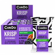 CanDo 蛋白棒 - 杏仁醬及藍莓啫喱味 (12條)