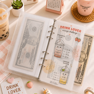 Drink Lover $610 Savings Challenge | A6 6 Holes Cash Envelope | 6 Designs (No Binder)
