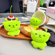 New Mini Alien Cat Invasion Earth Handmade Doll Pendant Cute Bag Accessories Gifts Super Kawaii Soft