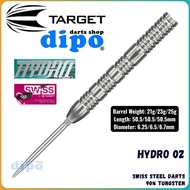 TARGET HYDRO 02 (90% Tungsten) - TARGET Swiss Steel Darts