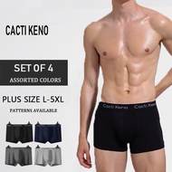 2/3/4pcs Boxer Briefs for Men Boxer Shorts Men Cotton Briefs for Men Adult Plus Size Breif for men