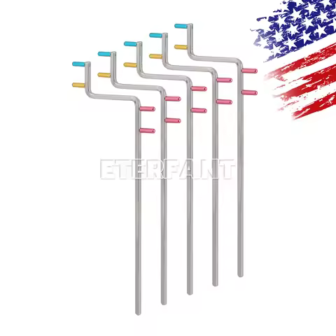 ETERFANT Dental Universal Aiming Arm Color Coded Rinn XCP-ORA Style X-Ray Positioning System