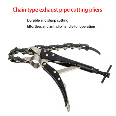 Auto Chain Cutter Chain Exhaust TubePipe Cutter Multi Wheel Blade Tail Pipe Cutter Automotive Exhaus
