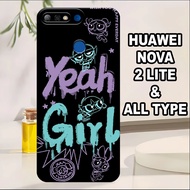 G11 - HUAWEI NOVA 2 LITE Silicone - HUAWEI NOVA 2 LITE pro camera Softcase - GIRL'S Motif - Flexible