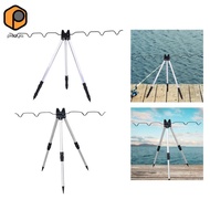 prettyia Fishing Rod Holder Tripod Holder Folding Rod Holder Rod Rest Accessories  Aluminum Alloy Br