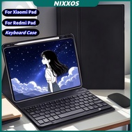 NIXXOS For Mi Pad Case with Bluetooth Keyboard Redmi Leather Case Smart Keyboard Rechargeable For Mi