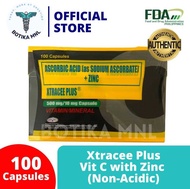(New Packaging) XTRACEE PLUS Vitamin C With Zinc Sodium Ascorbate (Non-Acidic)