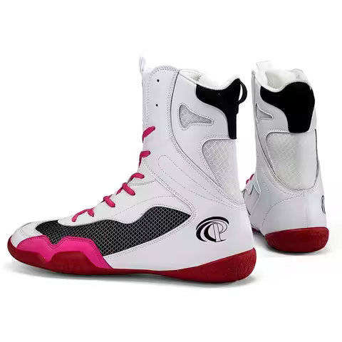 Professional wrestling shoes Men's luxury brand sports shoes Luxury brand combat shoes Men's breatha