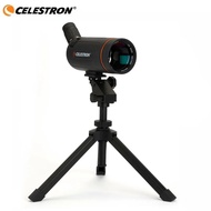 กล้องโทรทรรศน์ดูนก Celestron C70 ซูมต่อเนื่อง 25X-75X ดึงเข้าและออกได้ด้วยขาตั้งกล้องตั้งโต๊ะ