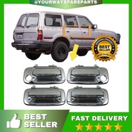 【YW SPARE PARTS】Toyota LandCruiser LC80 Ninja 80 Door Outer Handle Exterior (Chrome) Land Cruiser HD