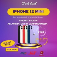 Apple IPhone 12 Mini 128Gb Ex inter Second Bekas Mulus Original