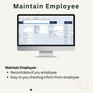 MAINTAIN EMPLOYEE EMPLOYEE RECORD EMPLOYEE INFORMATION STAFF MENYELENGGARA REKOD PEKERJA MAKLUMAT PE