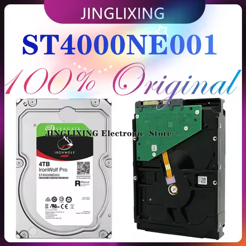 1pcs/lot New Original ST4000NE001 Seagate IronWolf Pro NAS 4TB 7200RPM 128MB 3.5" SATA Hard Drive in