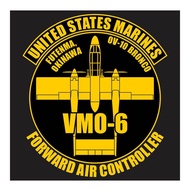 US Marines OV-10 Bronco VMO-6 Series 1 Cutting Sticker