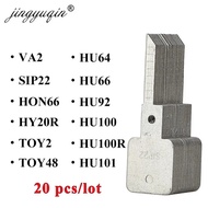 20x Engraved Line Car Key Scale Shearing Teeth for 2 in 1 VA2 SIP22 HU64 HU101 HU66 HON66 HU100 HU92