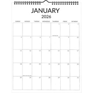 Wall Calendar 2026, 12 Month Large Calendar from October 2025 to December 2026 w/Wire Hanging, 14.5’