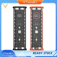 [UTnus9ddL] 21700 DIY Power Bank Case Supports 4x21700 Batteries PD20W Powerbank Case LED Screen Tra