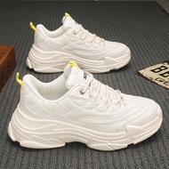 Women Shoes Spring Autumn Plus Size Daddy Shoes Women's 41-43 Fat Feet Wide Fat Travel White Shoes L