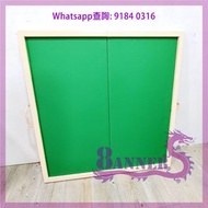GM907-16 (Green 綠) 便攜對摺麻雀板 Foldable Wooden Mahjong Board 枱面 84x84cm 十分方便 實發啦! (自取或 加$60 由廠直送到府)