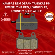 Kampas Rem Depan Motor Listrik Tangkas P6, Uwinfly N9 Pro, Uwinfly T5, Uwinfly Blue While