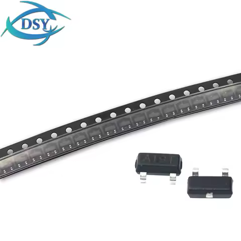 50PCS AO3401 SOT23 A19T SOT-23 P-Channel MOSFET Transistor IC Chip