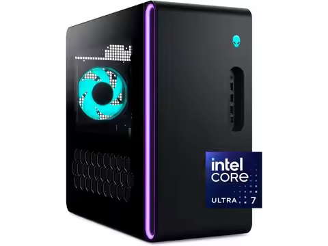 Alienware Aurora Gaming Desktop ACT1250 - Intel Core Ultra 7 265F Processor, Air Cooled, NVIDIA GeFo