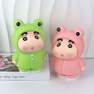 Q Version Cute Frog Little Raccoon Crayon Shin-Chan Piggy Bank Ornaments Mystery Box Trendy Play Fig