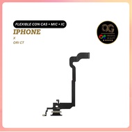 FLEXIBLE CON CAS + MIC + IC IP X ORI CT Charger Original