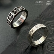 Titanium Stainless Men's Ring Cactus Accessories Cartier Chrome Hearts Model Personality Unisex Jewe