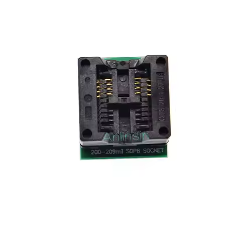 SOP8 TO DIP8 ez programmer adapter socket 200MIL 208MIL SOCKET CONVERTER MODULE test chip IC W25Q32 