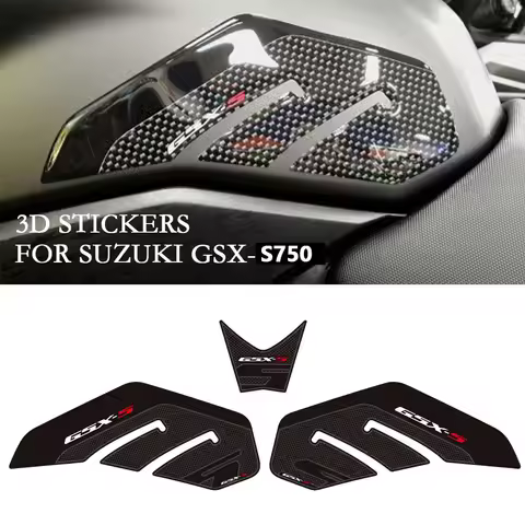 Suzuki Gas Tank GSX-S750 Pad For Suzuki GSX-S750 Motorcycle Accessories Tank Pad Grips Protection Ga