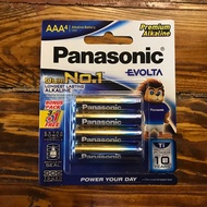 (NEW) Panasonic Evolta AAA 4pcs Premium Alkaline Battery
