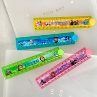ruler / cute ruler / cat ruler / pembaris / pembaris frozen