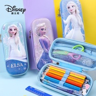 Disney children's EVA cartoon creative cute pen bag 3D large capacity zipper multi-function statione