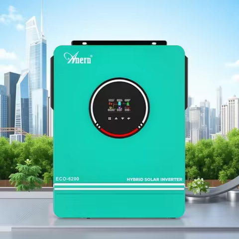 Solar Off Grid Inverter Hybrid 3600W 4200W 6200W Hybrid Solar Inverter Controller 24V 48V 220V 120A