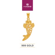 HABIB 999/24K Yellow Gold Pendant 9400002Y
