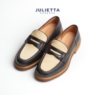 JULIETTA - PONY Penny Loafer Hair-on Horsehide : Unlined