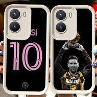 H108 Lionel Messi 10 White Casing for VIVO Y35 Y75 Y01 Y55 Y22 iQOO 13 Z10 T4 Z9X Y15s Y22s Y56 Y15a