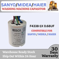 F4338-1x CAPASITOR 0.68uf COMPATIBLE FOR WHIRLPOOL / SANYO / MIDEA / HAIER WASHING MACHINE