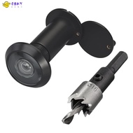 220-Degree Solid Peep Holes for Door with 16mm Drill Bit,0.63in Door Peephole for Door Thick From 1-